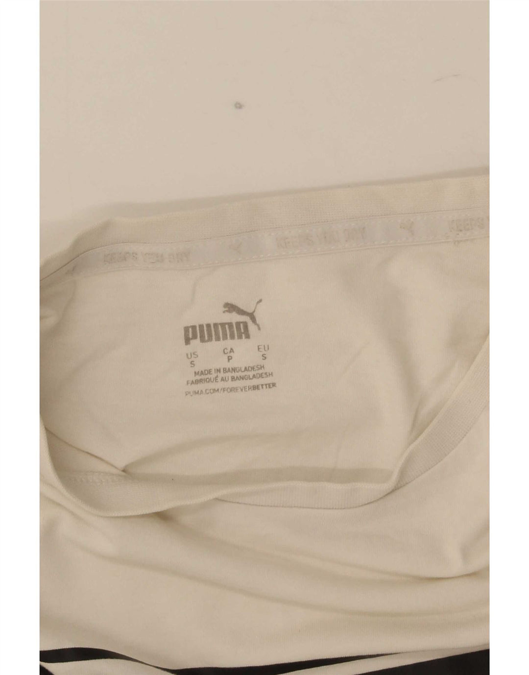 Puma Herre Grafisk T-Shirt Top Lille Hvid