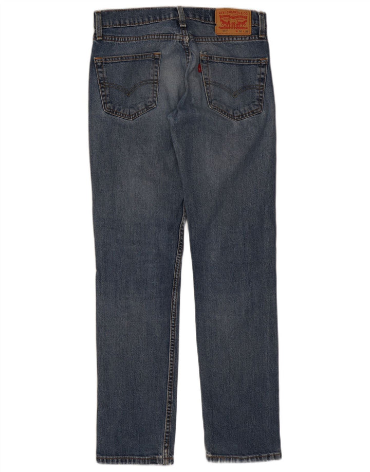 Levi's Dame 511 Slim Jeans W30 L32 Blå Bomuld