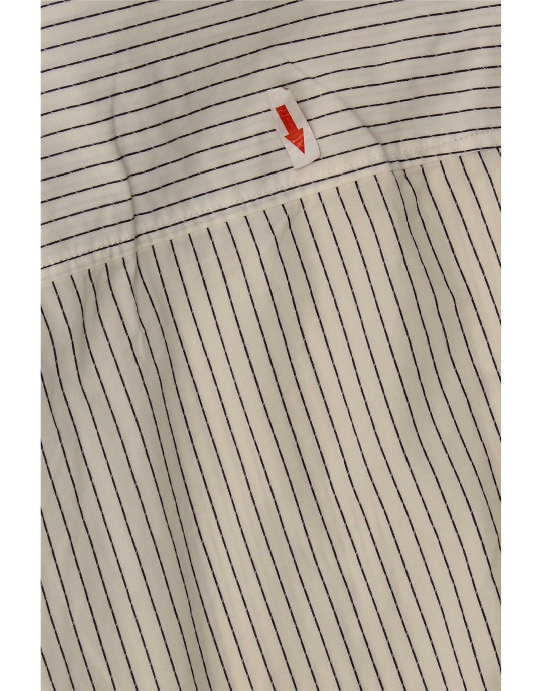 Hugo Boss Dame Slim Fit skjorte Medium White Pinstripe Bomuld