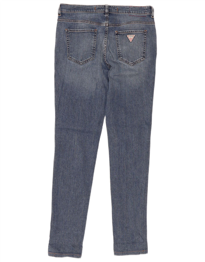 Guess Dame Skinny Jeans W31 L31 Blå Bomuld