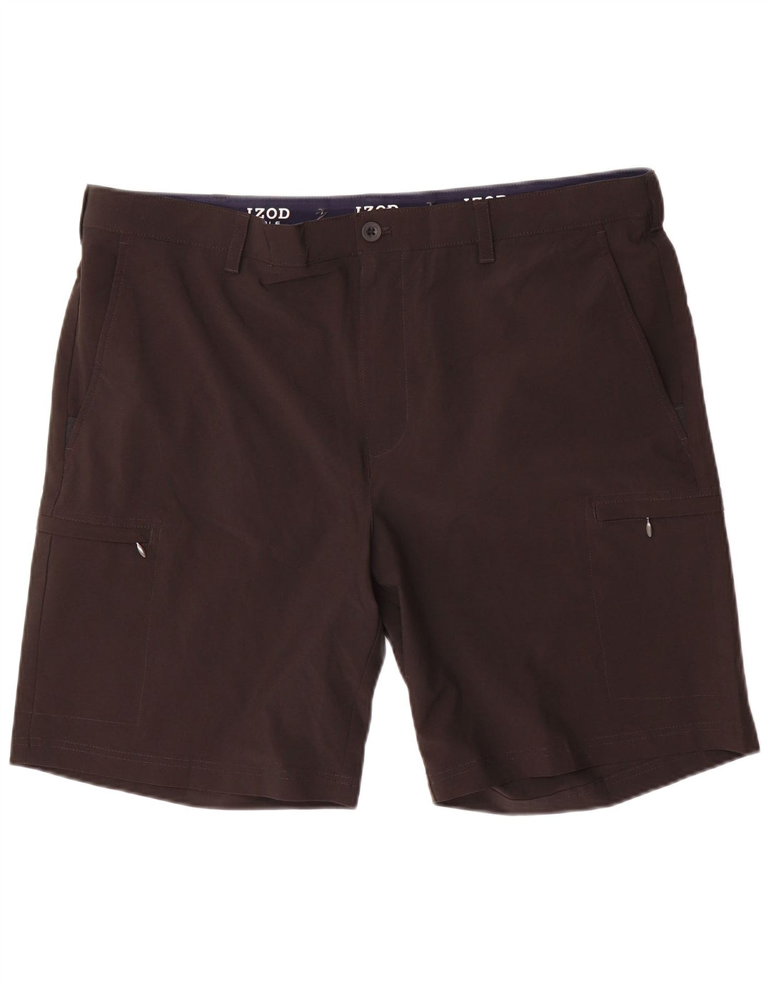 IZOD Golf Cargo Shorts til mænd W40 XL Sort Polyester