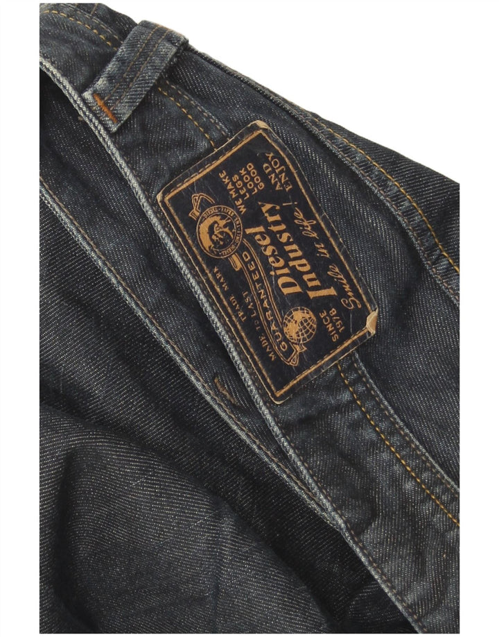 Diesel Herre Larkee Regular Straight Jeans W38 L32 Blå Bomuld