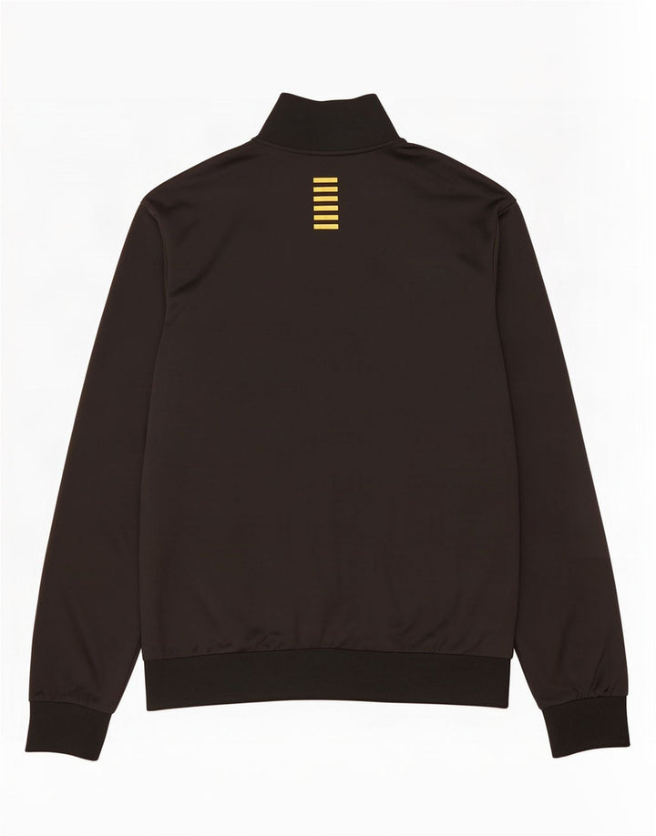 Emporio Armani Herre grafisk træningsdragt Top jakke Lille sort polyester