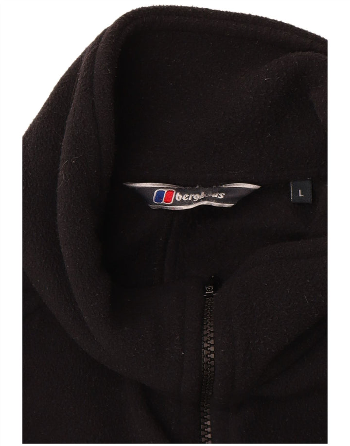 Berghaus Herre Fleecejakke UK 40 Stor Sort Polyester