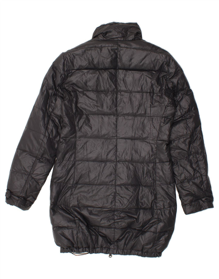 ELLESSE Womens Padded Coat UK 10 Small Black Vintage Ellesse and Second-Hand Ellesse from Messina Hembry 
