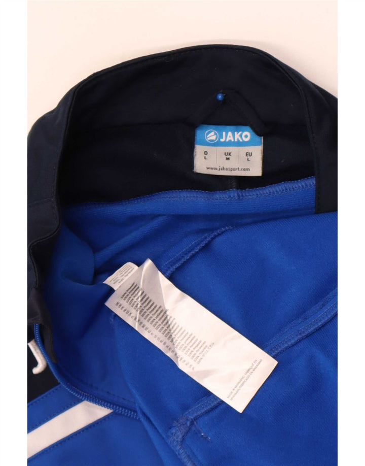 Jako Herre grafisk træningsdragt Topjakke Medium Blue Colourblock Polyester