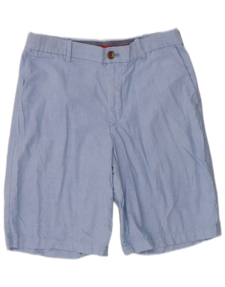 Izod Chino Shorts til mænd W30 Medium Blue Bomuld