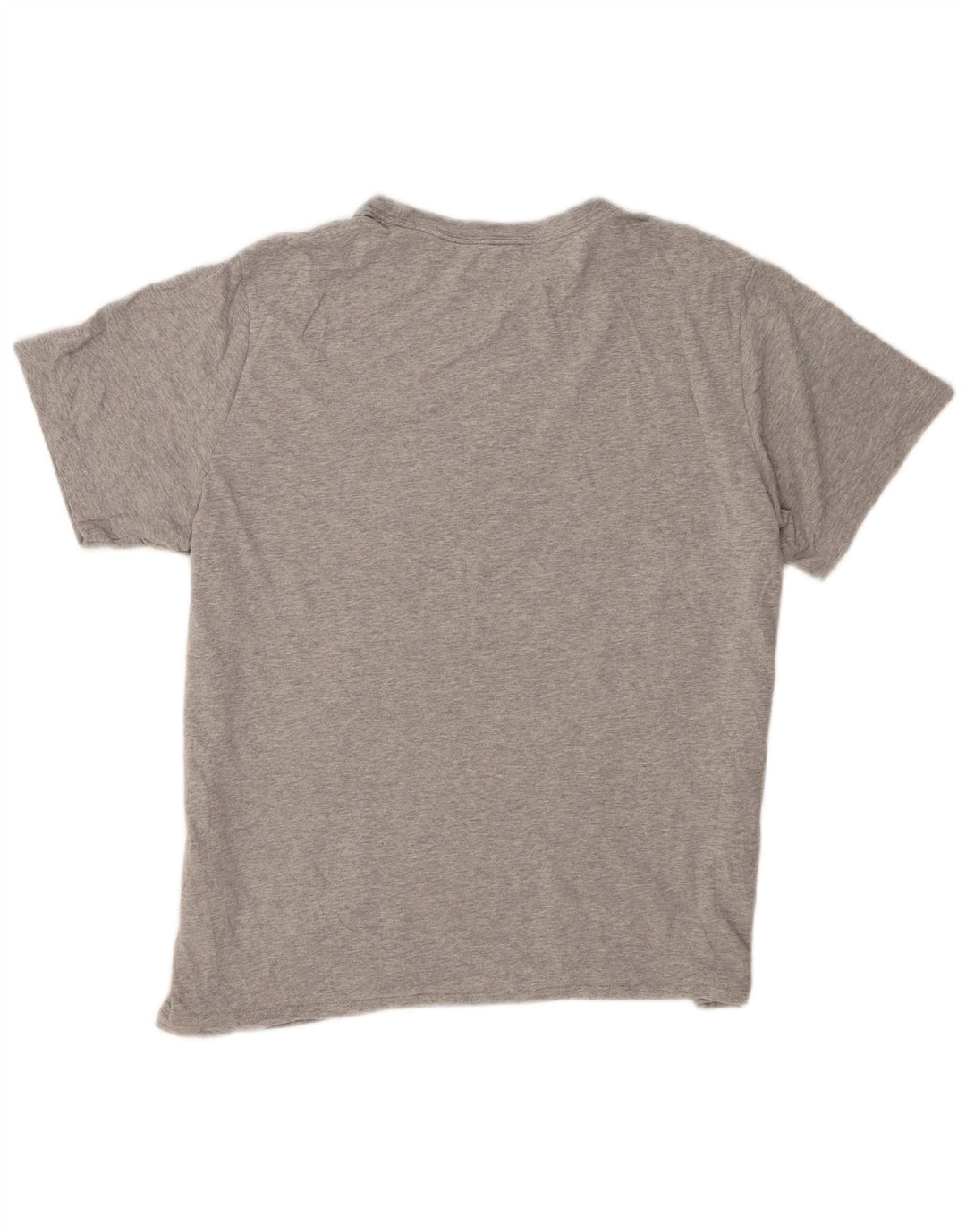 Nike T-shirt top til mænd, stor grå flækket bomuld