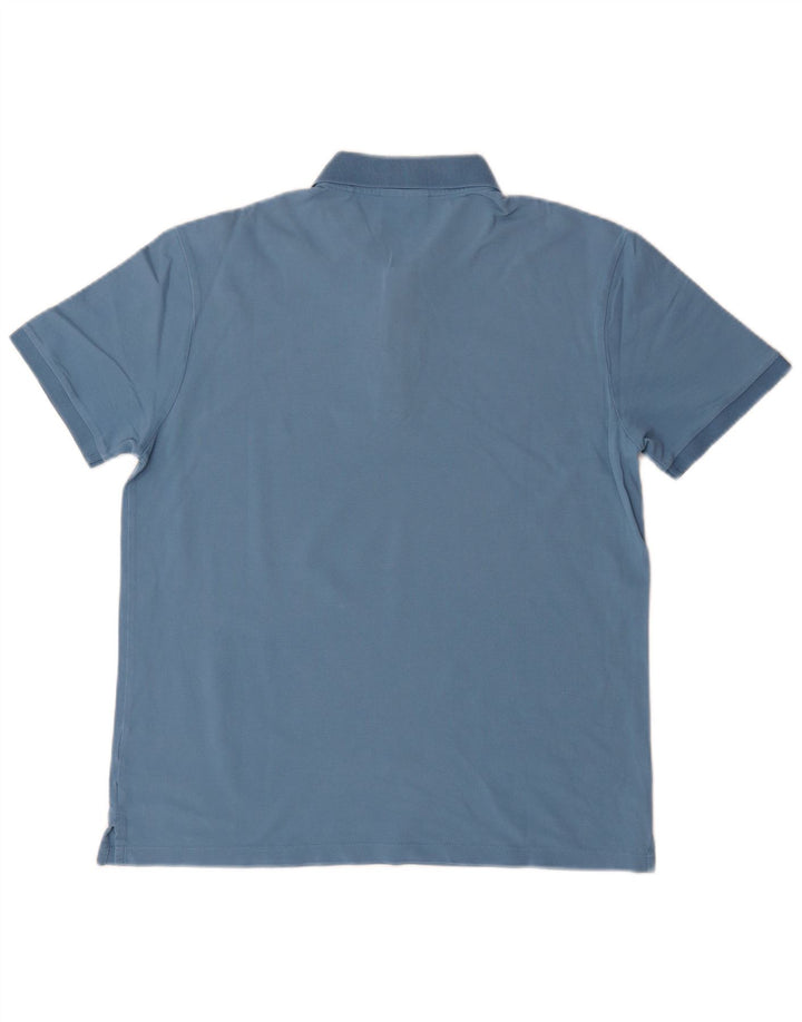 Hugo Boss Herre poloshirt Medium Blue Bomuld
