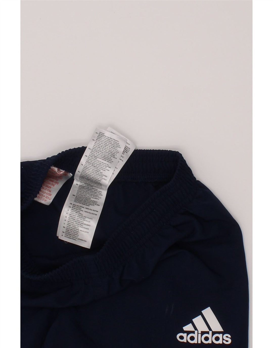 ADIDAS Boys Leinster Rugby Sports Shorts 5-6 år Navy Blue Polyester