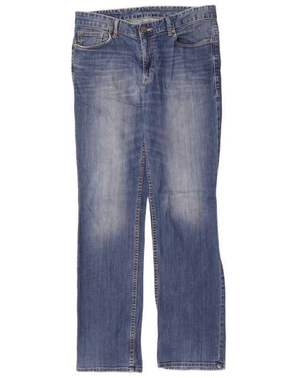 Calvin Klein Straight Jeans til mænd W32 L32 Blå Bomuld