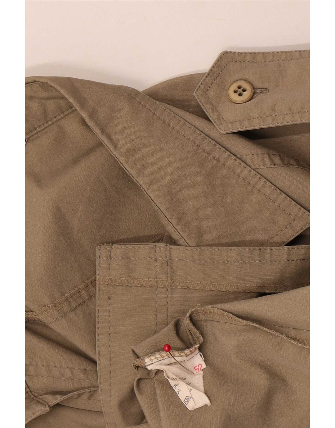 Vintage Herre Military Utility Jacket UK 38 Medium Beige