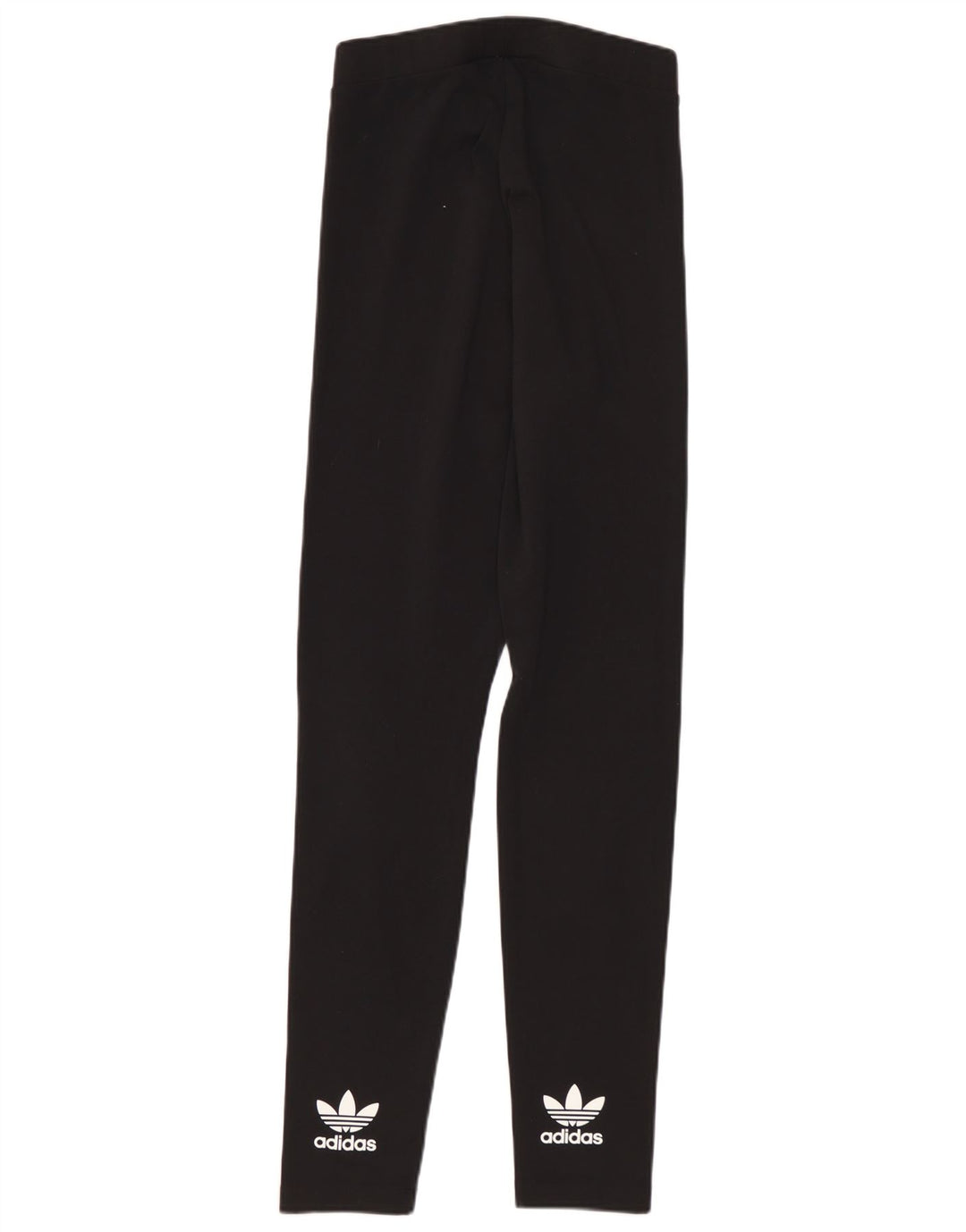 Adidas Graphic Leggings til kvinder UK 8 Small Black Polyester