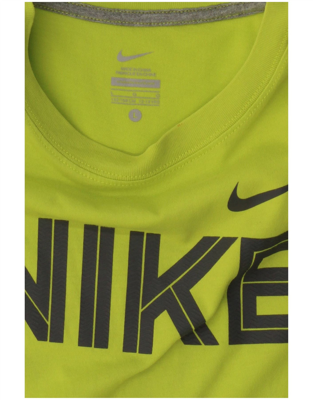 NIKE Drenge Grafisk Vest Top 12-13 år Stor Grøn