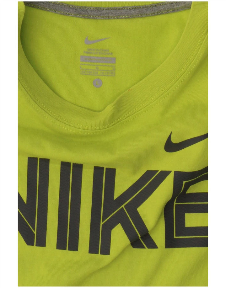 NIKE Drenge Grafisk Vest Top 12-13 år Stor Grøn