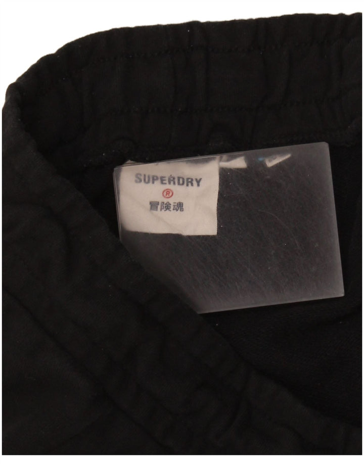 Superdry træningsdragtsbukser til kvinder UK 10 Small Black
