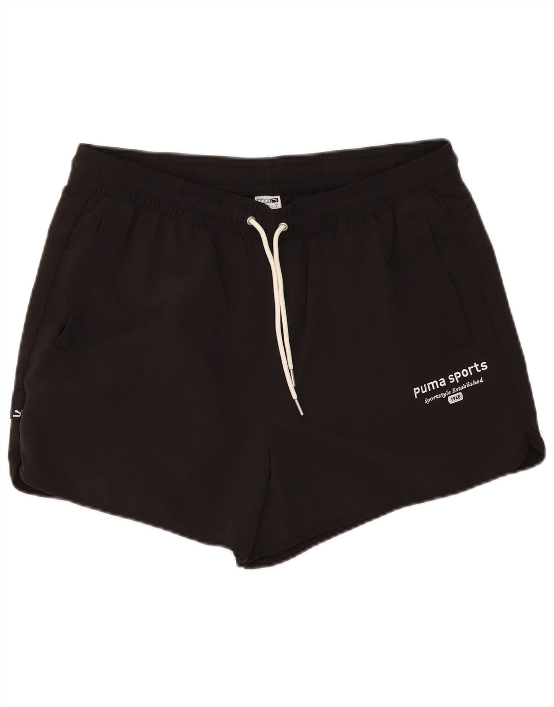 Puma Herre Sportshorts Stor Sort Nylon
