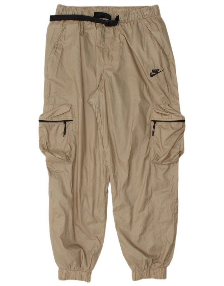 Nike Herre Cargo træningsdragt Bukser Joggers Medium Beige Polyester
