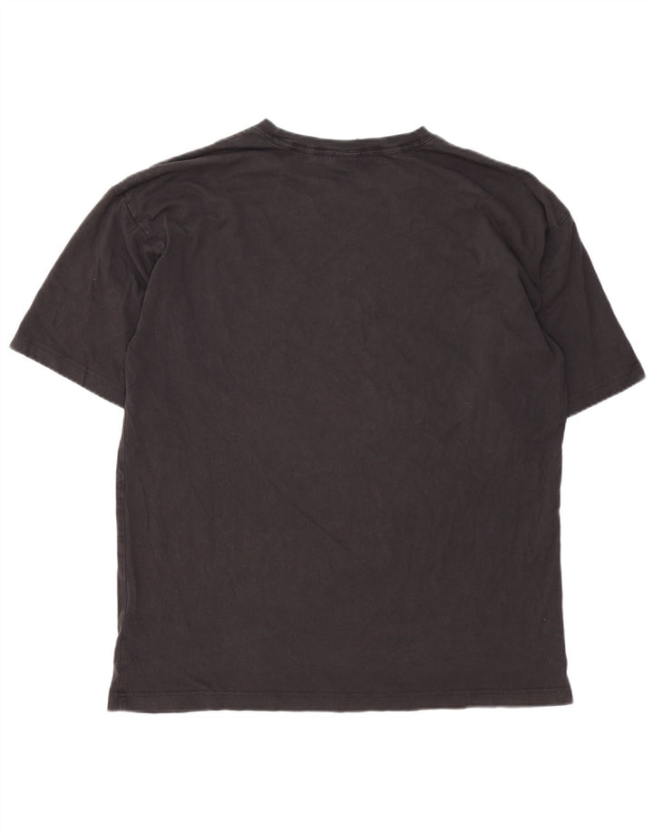 Champion Herre Grafisk T-Shirt Top 2XL Sort