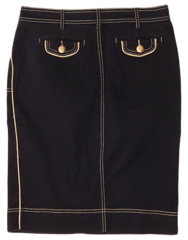 Clips Dame Denim Nederdel W30 Medium Navy Blue Bomuld