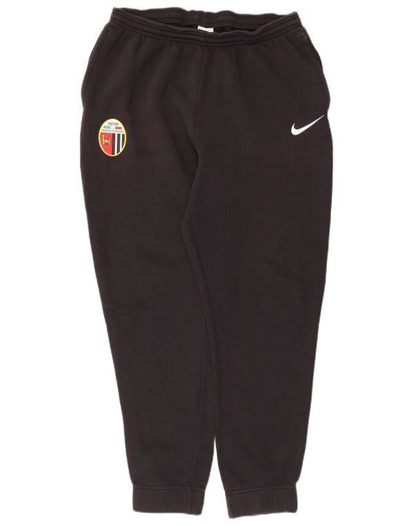 Nike Mens Graphic Tracksuit Trousers Joggers XL W34 L29 Black Cotton