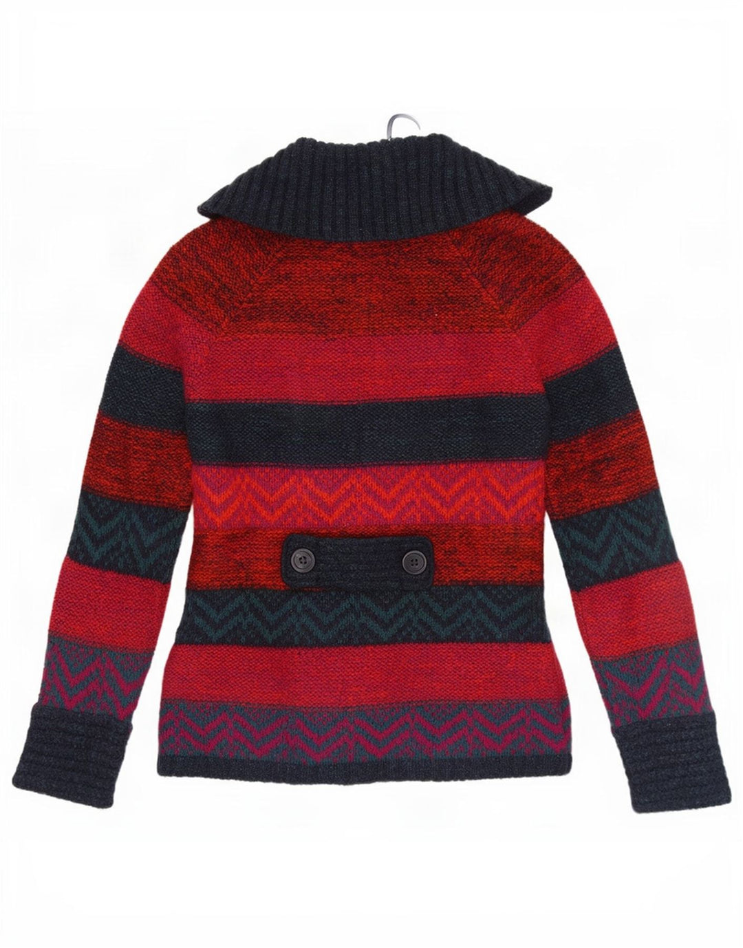 Marks & Spencer Dame Per Una Cardigan Sweater UK 10 Small Multicolored