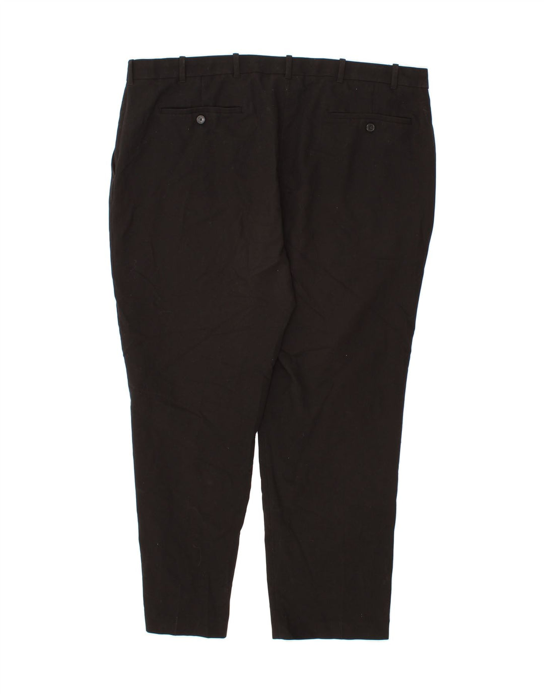 IZOD Mens Slim Suit Trousers W42 L30 Black Polyester Vintage Izod and Second-Hand Izod from Messina Hembry 