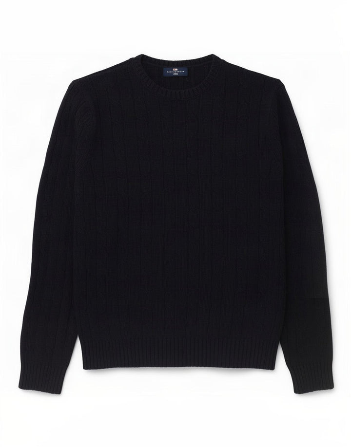 Marks & Spencer Herre Blue Harbor Crew Neck trøje Sweater Small Navy