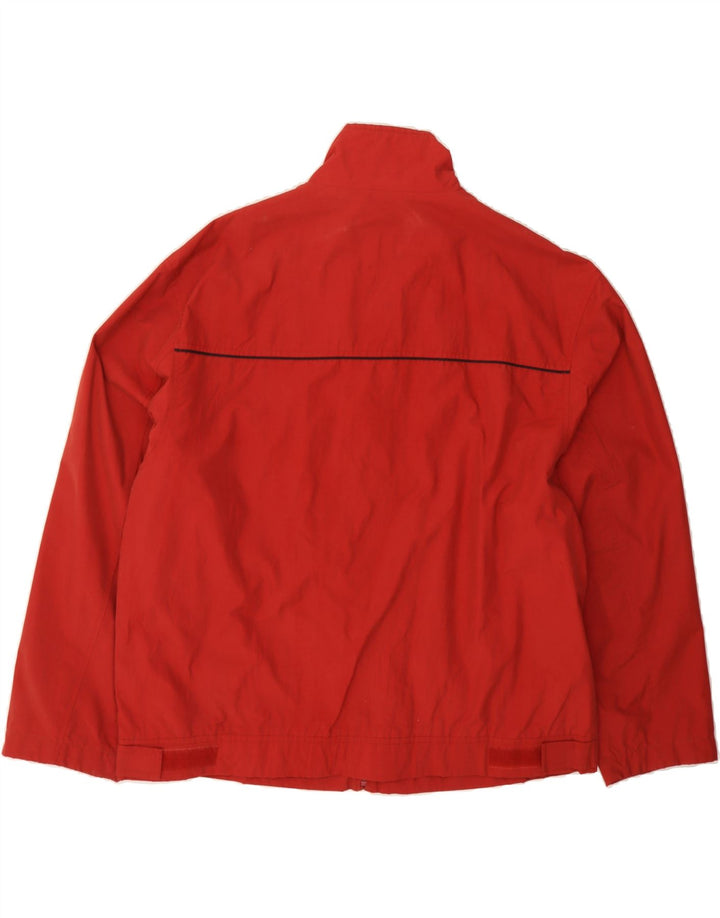 TIMBERLAND Mens Bomber Jacket UK 40 Large Red Cotton Vintage Timberland and Second-Hand Timberland from Messina Hembry 
