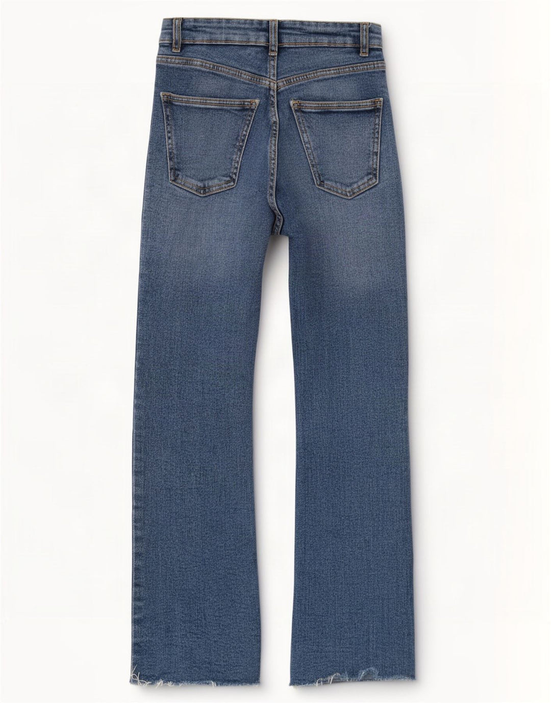 Zara Dame Flared Jeans EU 32 2XS W22 L25 Blå