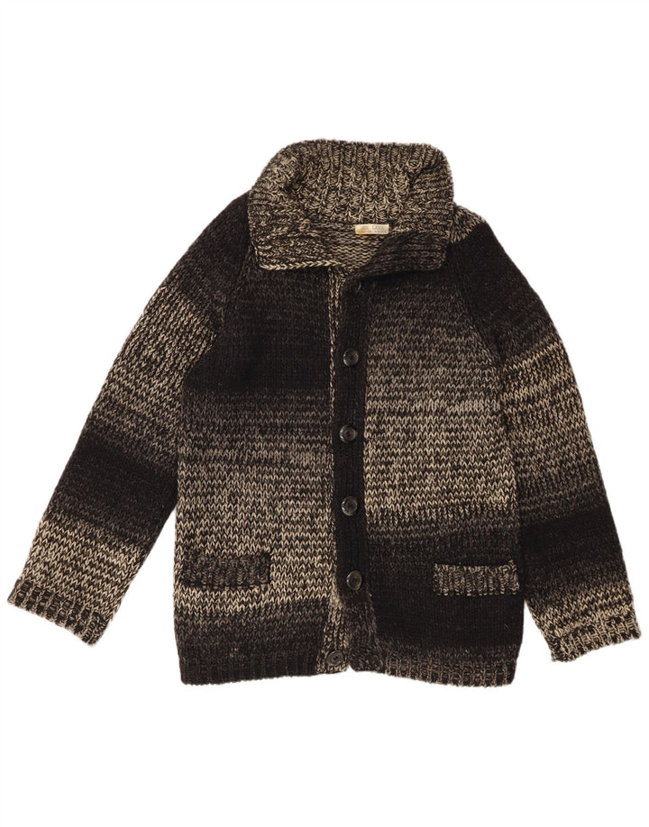 Vintage Herre Medium Sort Flecked Uld