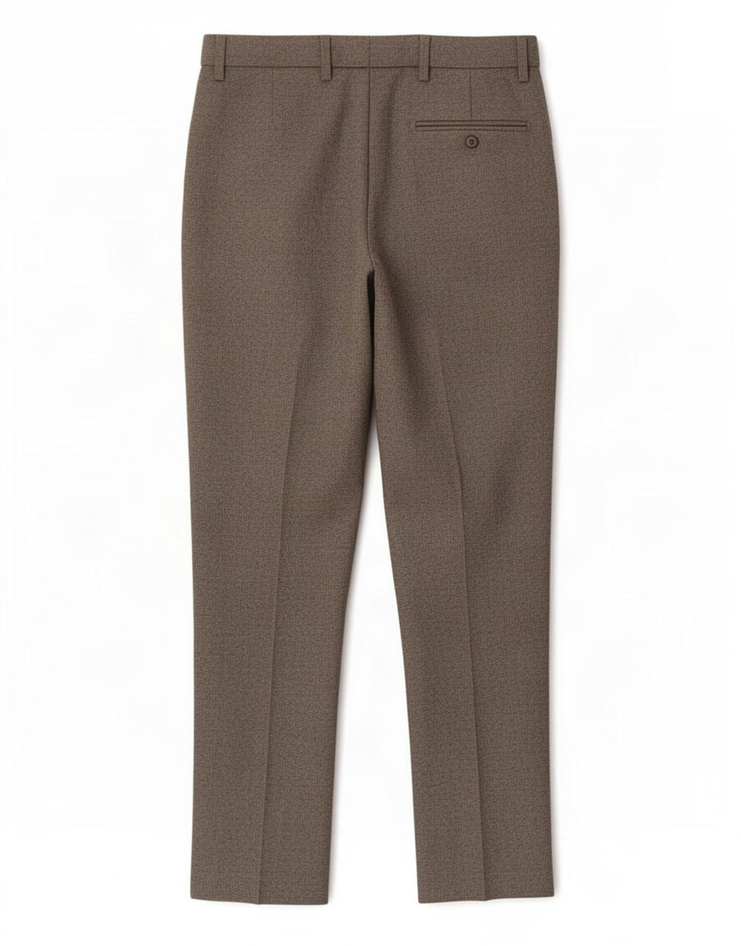 Marks & Spencer Herre Straight Regular Suit Bukser W36 L31 Grå Polyester