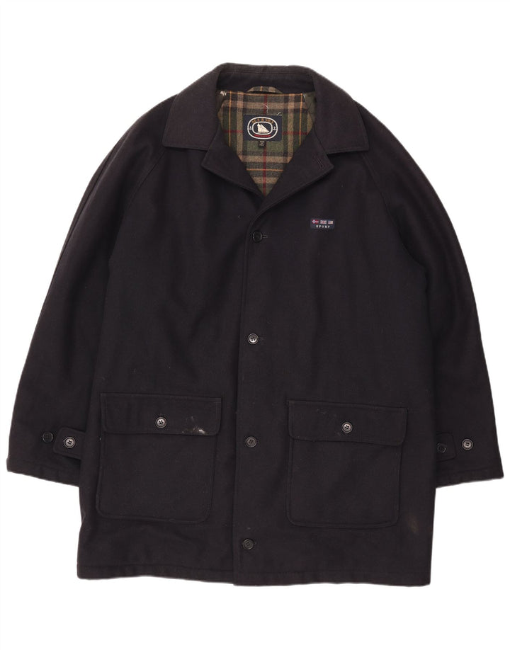 Sea & Sky Herre Overfrakke UK 42 XL Sort
