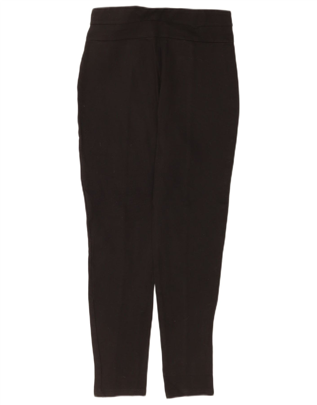 Zara Dame Slim Cropped Trousers Medium W28 L25 Sort