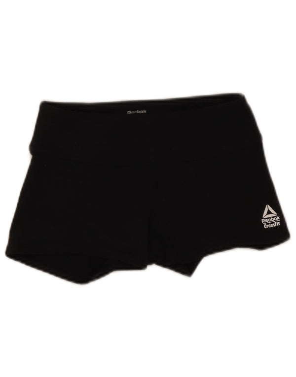 Reebok Womens Sport Shorts UK 8/10 Small  Black