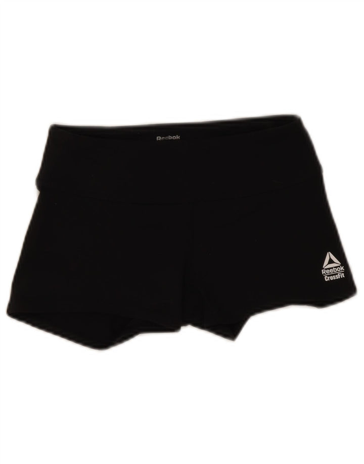 Reebok sportsshorts til kvinder UK 8/10 Small Black