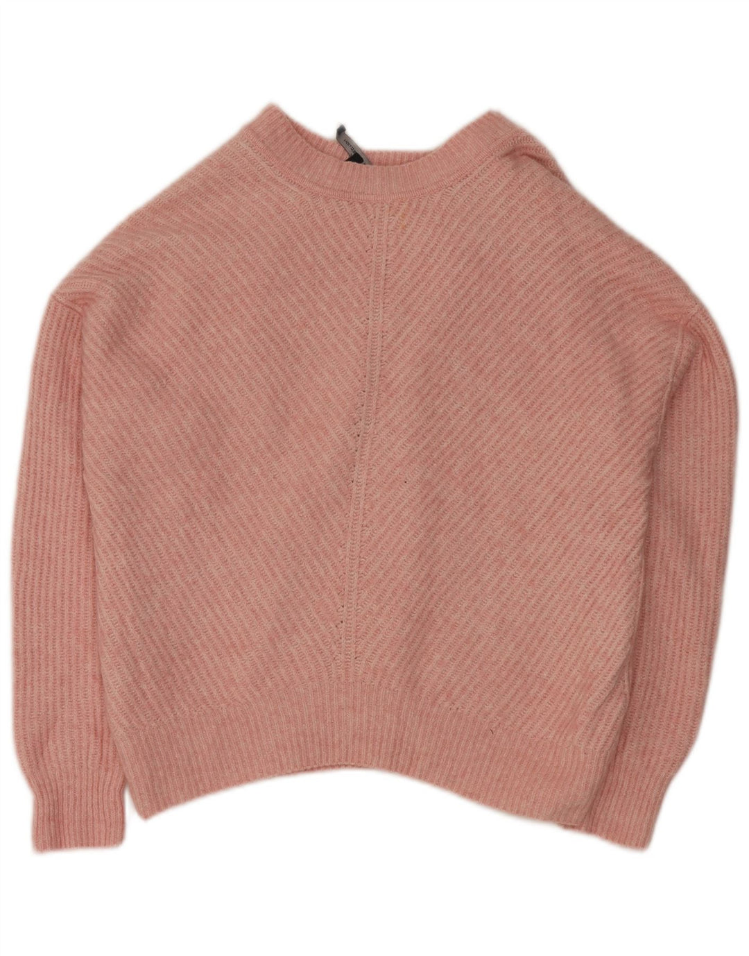 FRANSK FORBINDELSE Dame Boat Neck Jumper Sweater UK 16 Large Pink