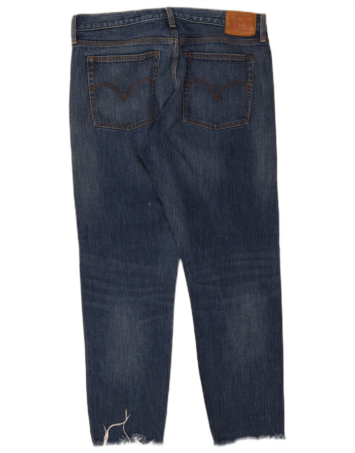Levi's Slim Jeans til kvinder W32 L27 blå bomuld