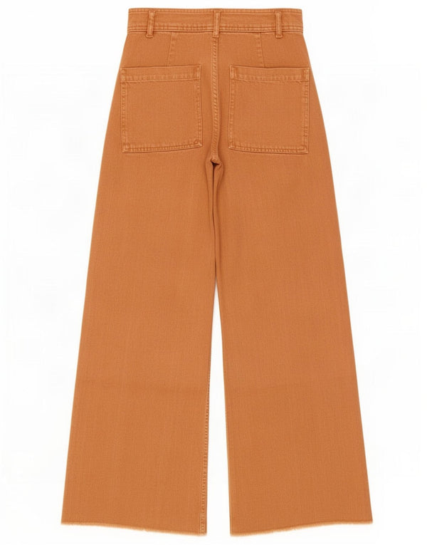 Zara Womens The Marine Straight Jeans EU 36 XS W26 L29 Brun