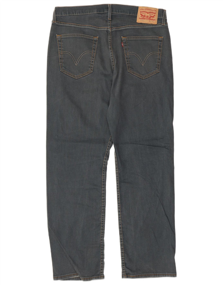 LEVI'S Herre 751 Straight Jeans W38 L30 Blå Bomuld