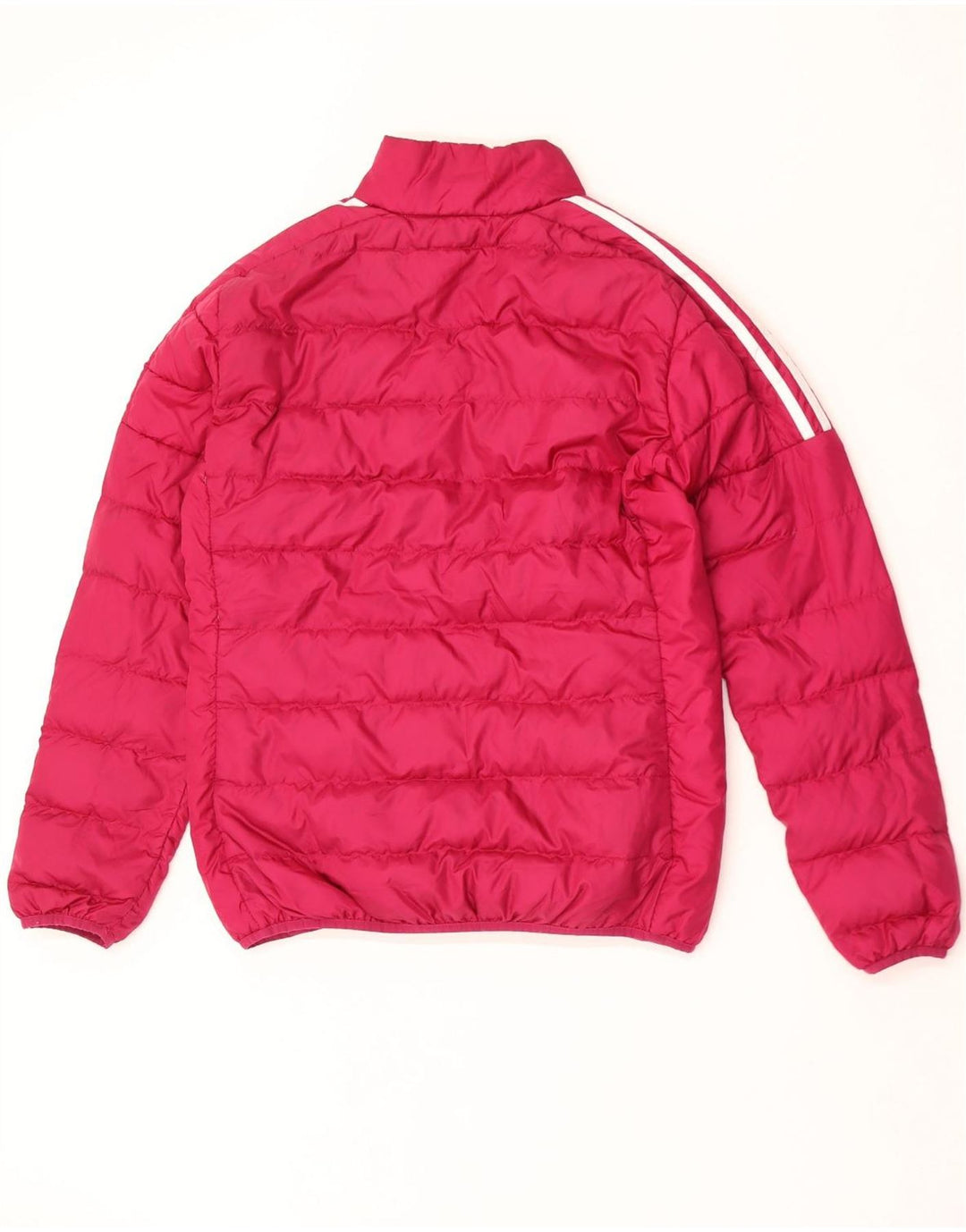 Adidas Dame Polstret Jakke UK 16/18 Large Pink Polyester