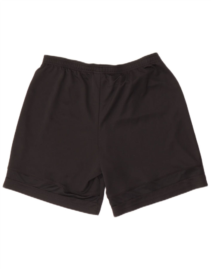 Nike Herre Dri Fit sportsshorts, store sorte polyester