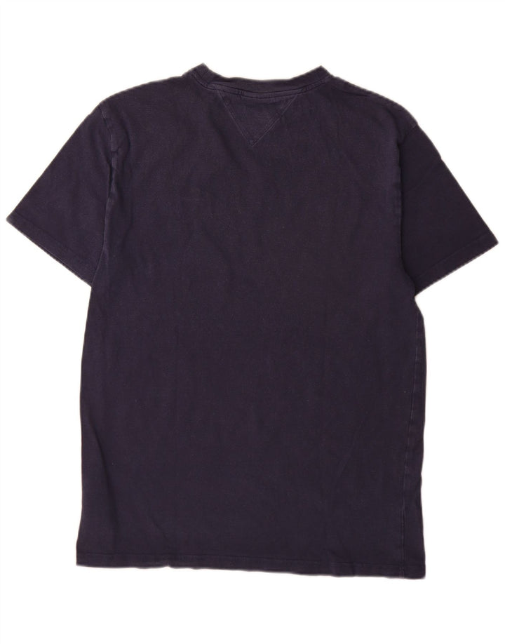 Tommy Hilfiger Herre grafisk T-shirt Medium marineblå bomuld