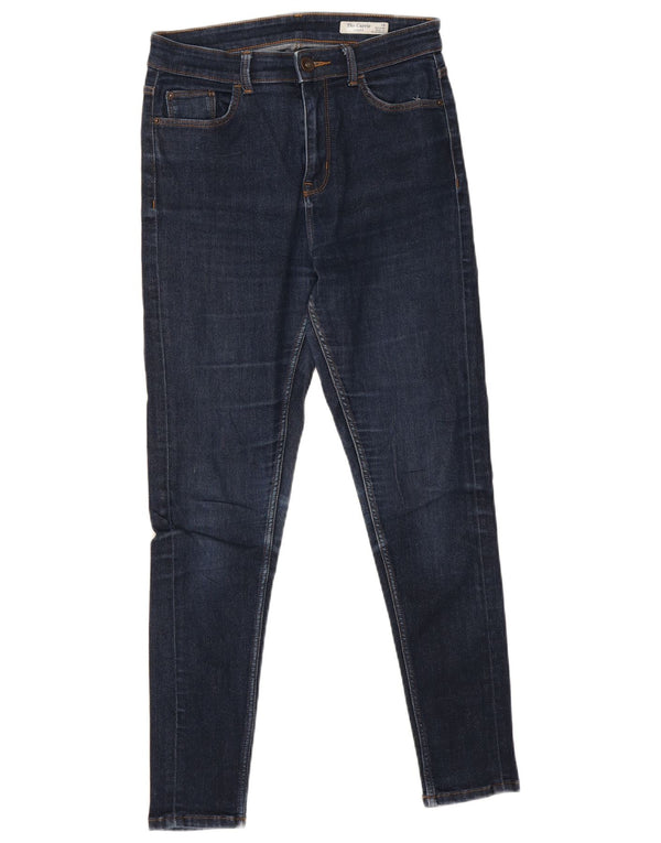 Marks & Spencer Dame Skinny Jeans UK 10 Small W28 L27 Navy Blue