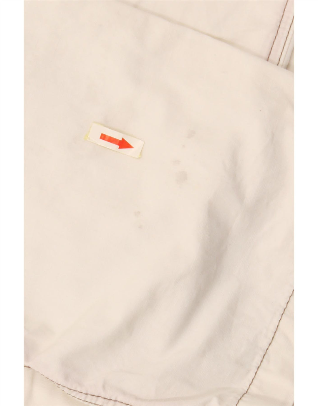 VINTAGE Straight Regular Fit bukser til mænd W34 L32 Off White
