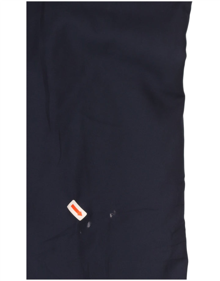 NIKE Mens Tracksuit Trousers Large  Navy Blue Polyester