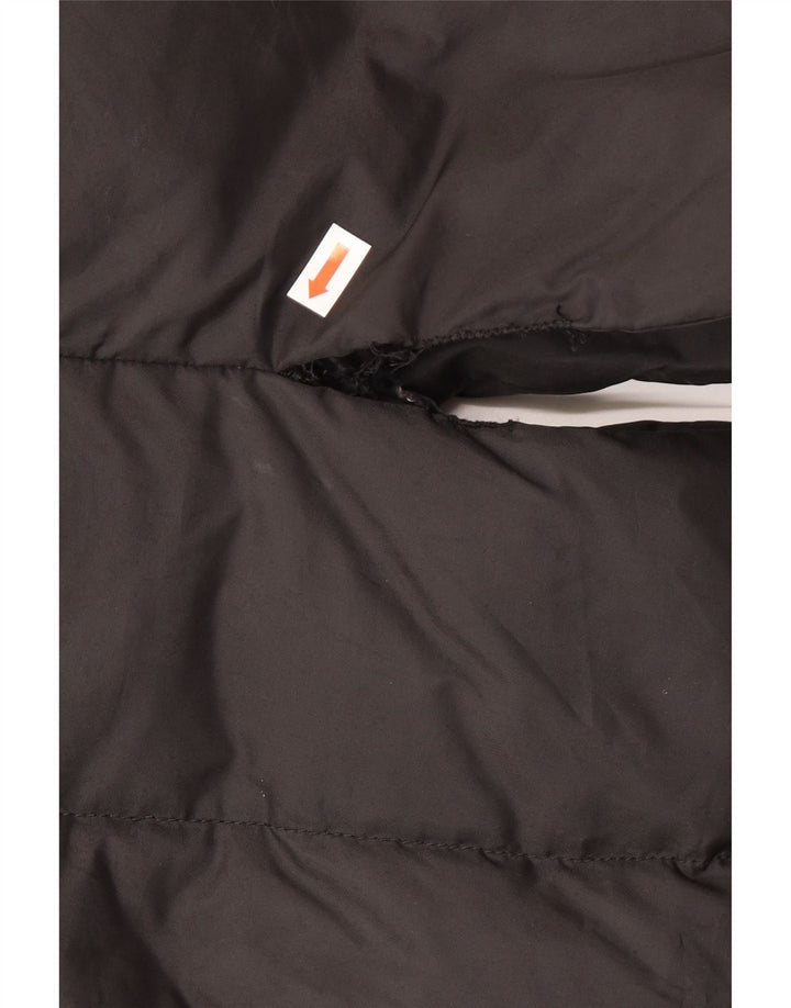 Max & Co. Kortærmet polstret jakke til kvinder UK 12 Medium Sort Polyester