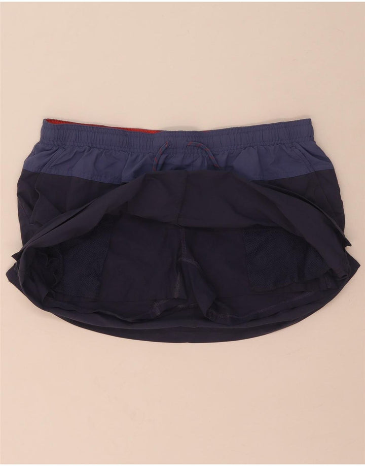 Columbia Womens Skort UK 14 Large Navy Blue Colourblock Nylon