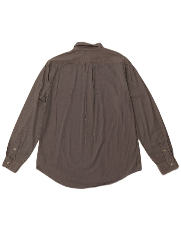 POLO RALPH LAUREN Herre Custom Fit skjorte Stor sort stribet bomuld