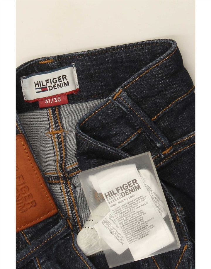 Tommy Hilfiger Dame Slim Jeans W31 L27 Marineblå Bomuld